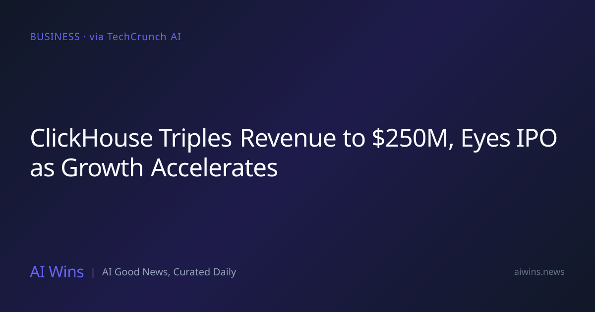 ClickHouse Revenue Growth Signals IPO Momentum
