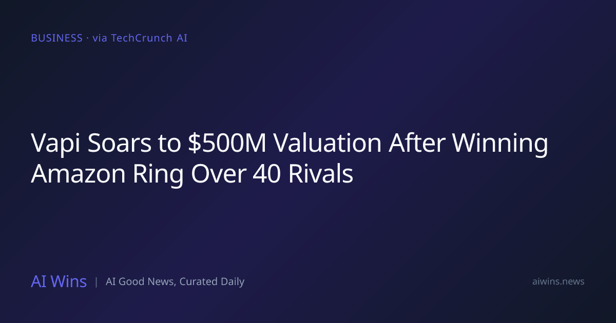 recharge vuse gout tabac Vapi Soars to $500M Valuation After Winning Amazon Ring Over 40 Rivals